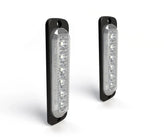 Denali Brake & Tail Lights Dual B6 LED Brake Light Visibility Pods - Red